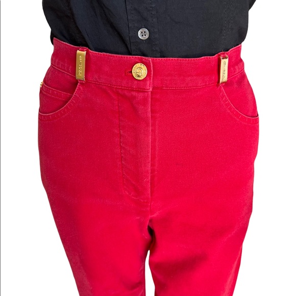 St John sport bundle jeans in rich raspberry and white sz 2 bundle both for 1 - Picture 5 of 11
